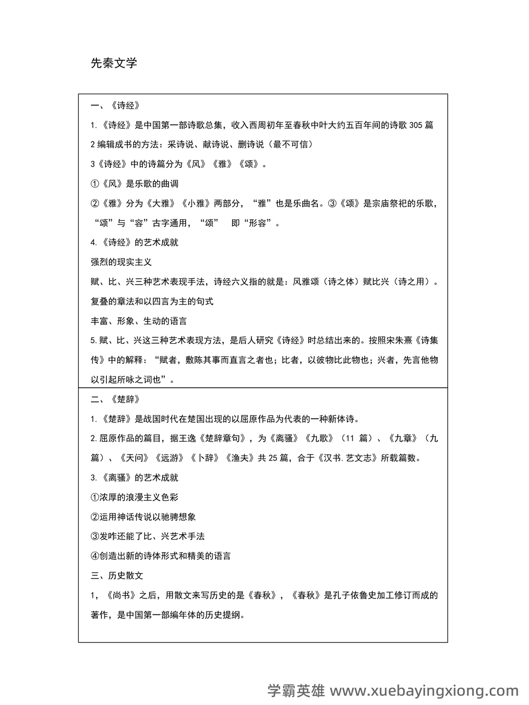 中国古代文学史 (二)自考题模拟8 - 04_《中国古代文学》复习资料_《中国古代文学》知识点整理_第1页_学霸英雄_www.xuebayingxiong.com
