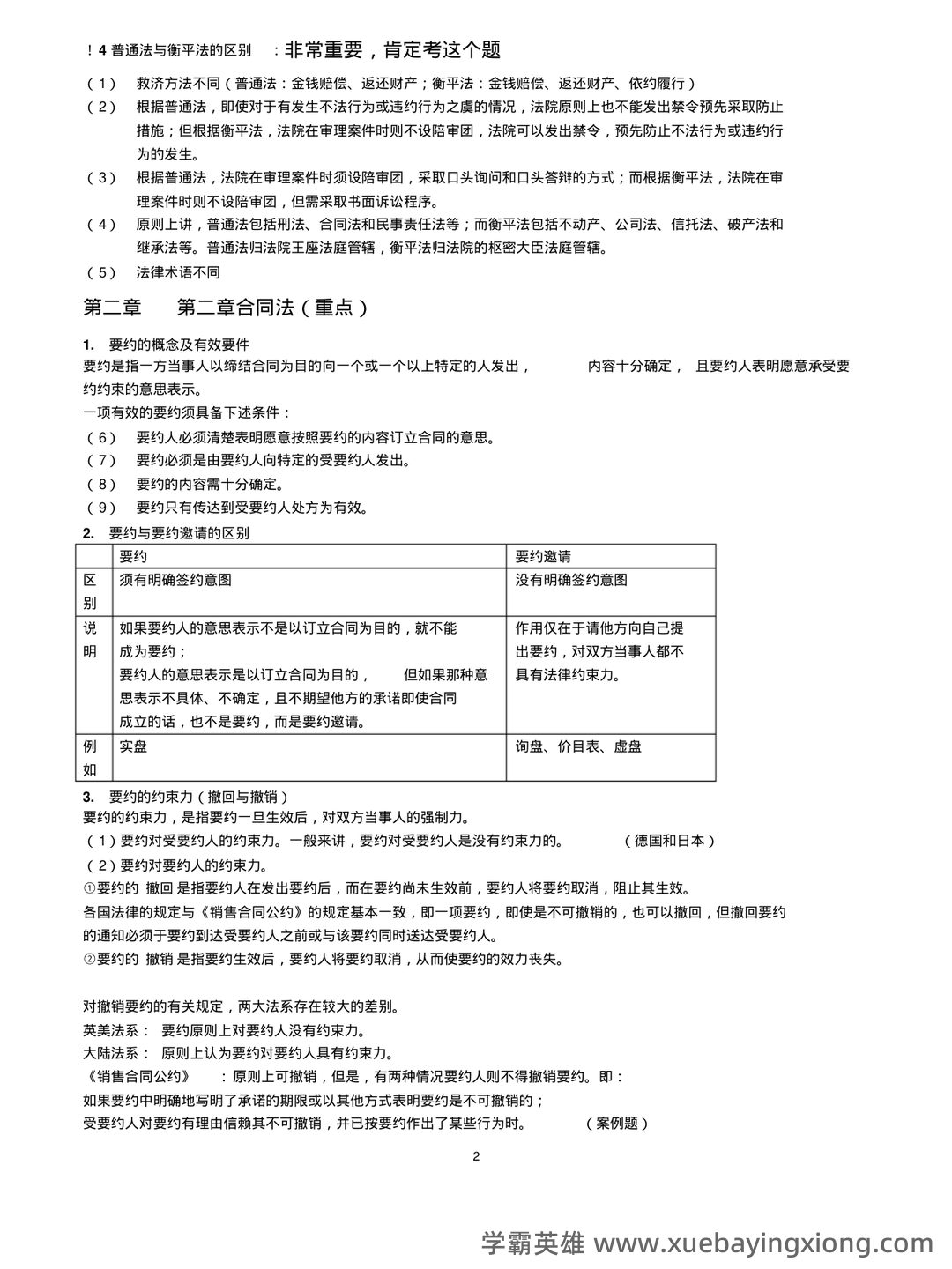 【商法学】重点总结+期末复习笔记(国际商法) - 04_《国际商法》复习资料_《国际商法》期末复习资料_第2页_学霸英雄_www.xuebayingxiong.com 【商法学】重点总结+期末复习笔记(国际商法) - 04_《国际商法》复习资料_《国际商法》期末复习资料_第2页_学霸英雄_www.xuebayingxiong.com
