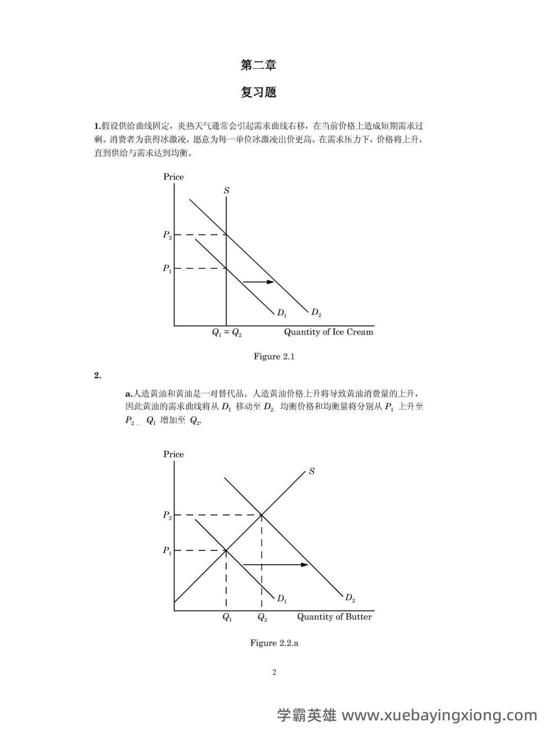 高鸿业版西方经济学最全名词解释(微观经济学部分) - 07_《微观经济学》复习资料_《微观经济学》平狄克课后习题答案(中文)_第2页_学霸英雄_www.xuebayingxiong.com