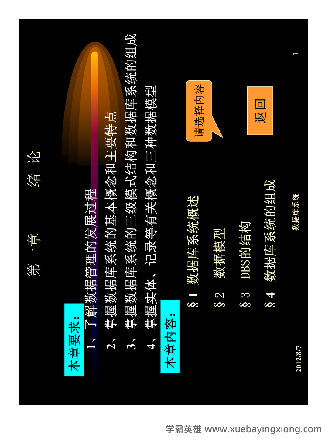 数据库原理期末考试复习题库(非常全面).doc-全文可读 - 05_《数据库原理》复习资料_《数据库原理》精品课件完整版_第1页_学霸英雄_www.xuebayingxiong.com 数据库原理期末考试复习题库(非常全面).doc-全文可读 - 05_《数据库原理》复习资料_《数据库原理》精品课件完整版_第1页_学霸英雄_www.xuebayingxiong.com