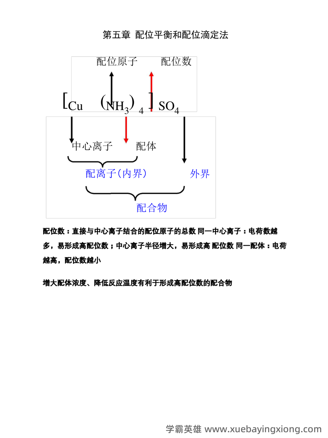 名词术语--无机及分析化学--学习指南--河南科技学院--新乡 - 04_《无机及分析化学》复习资料_《无机及分析化学》知识点归纳_第1页_学霸英雄_www.xuebayingxiong.com